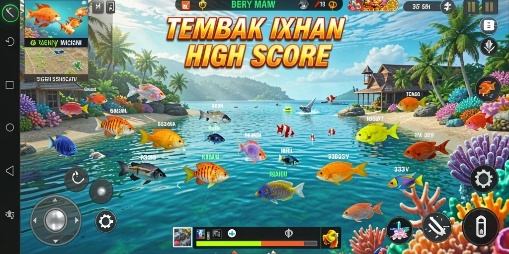 Gameplay Tembak Ikan yang intens dan seru di 333V.