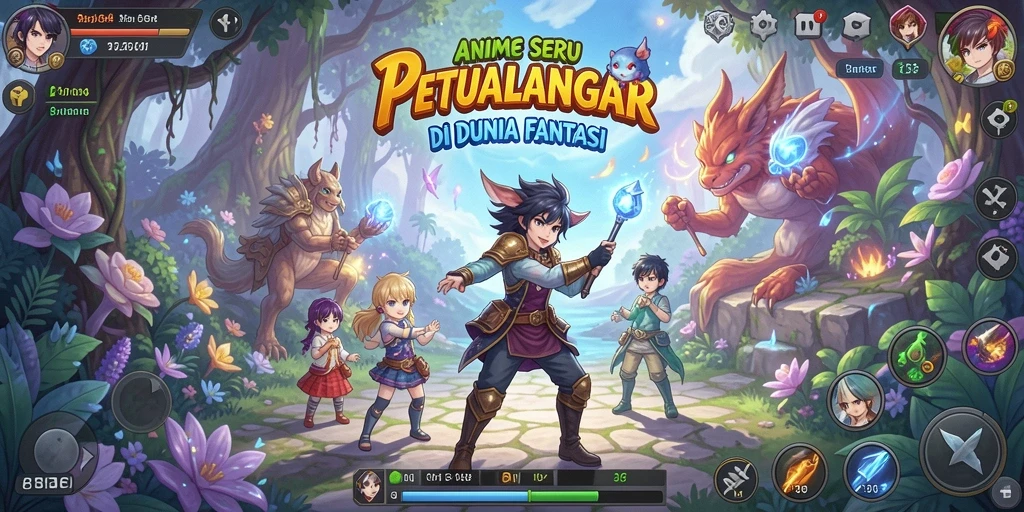 Screenshot utama 8364 dengan tampilan gameplay Anime yang menarik.