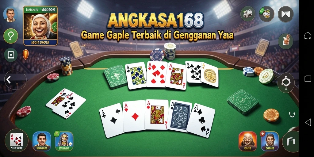 Tampilan gameplay seru dan menantang di ANGKASA168.