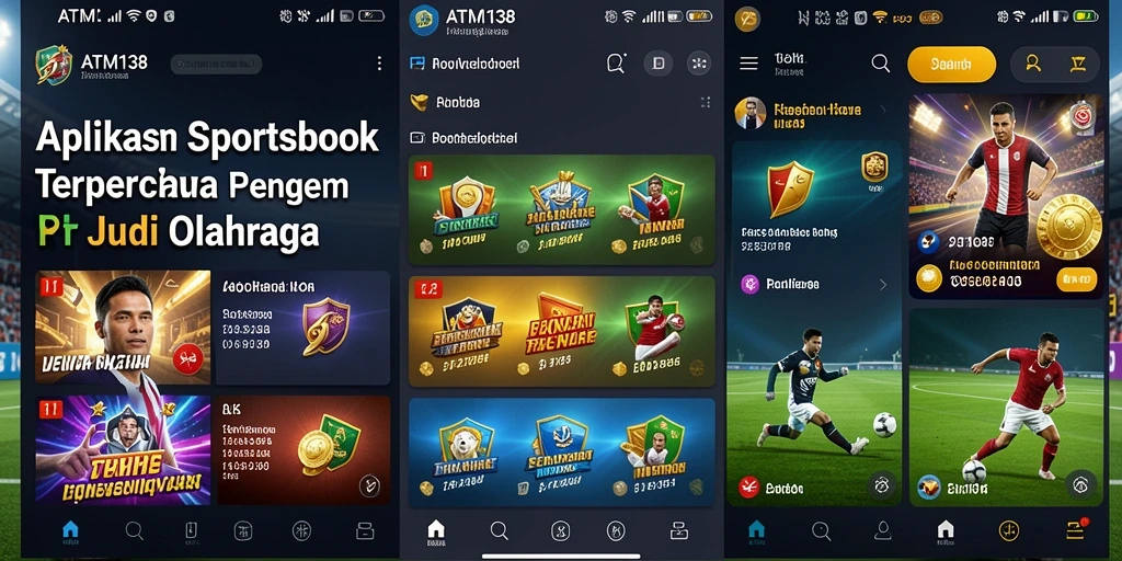 Tampilan gameplay sportsbook yang menarik dan interaktif.