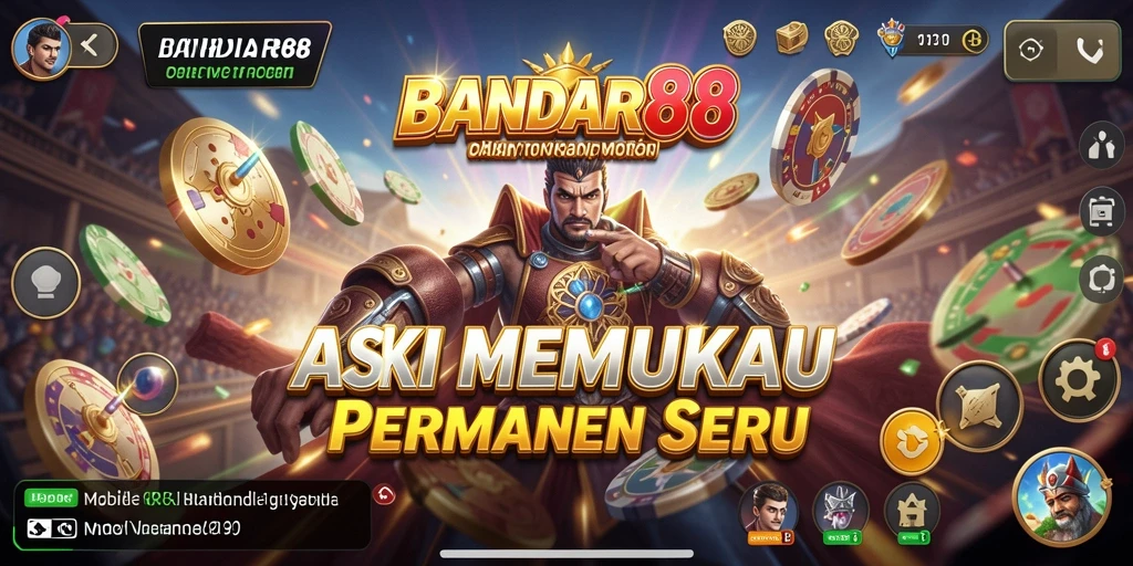 Tampilan gameplay seru dari BANDAR88 dengan aksi yang mendebarkan.
