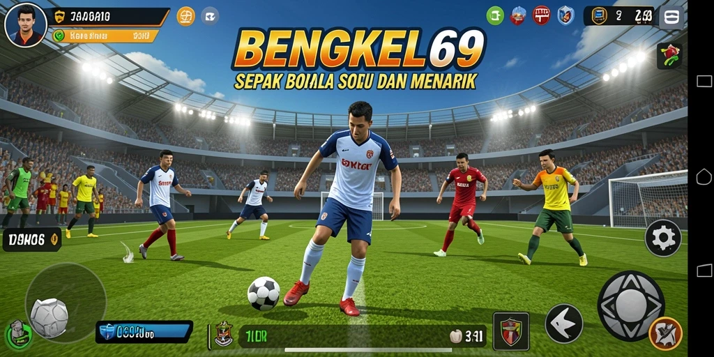 Tampilan gameplay BENGKEL69 yang menarik dan dinamis.