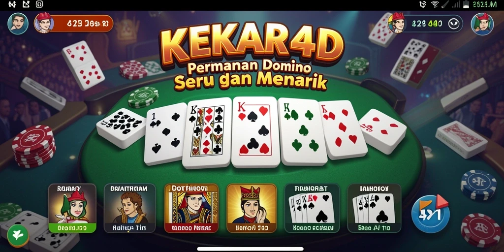 Tampilan gameplay seru di KEKAR4D dengan interaksi pemain yang aktif.