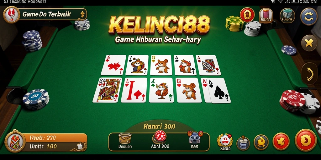 Tangkapan layar gameplay KELINCI88 yang menampilkan aksi domino seru.