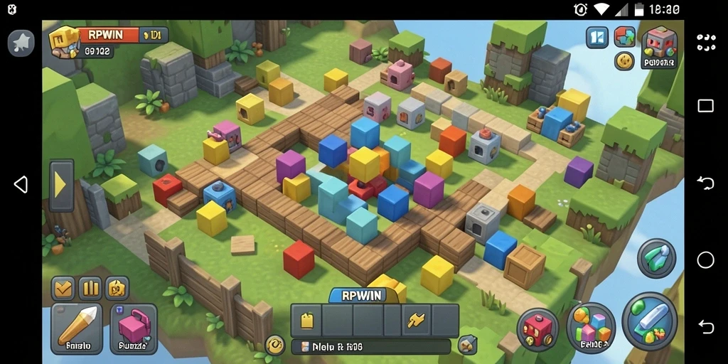 Tangkapan layar utama RPWIN menampilkan gameplay yang menarik dan menantang.