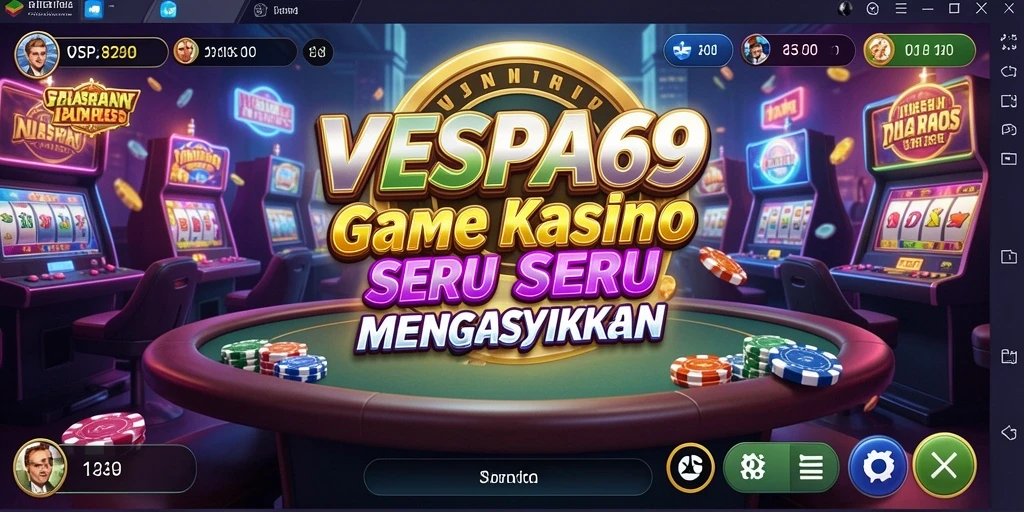 Tampilan gameplay VESPA69 yang menarik dan interaktif.